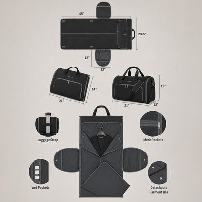 Housse à vêtements de cabine United Travel